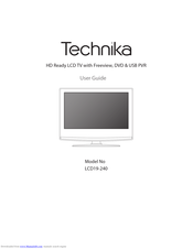 Technika LCD 19-240 User Manual