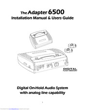 Business Audio Source 6500 Installation Manual & Users Manual
