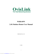 Ovislink WHR-609N User Manual