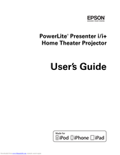Epson PowerLite Presenter i User Manual