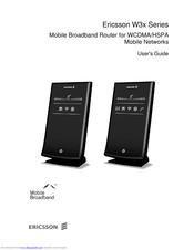 Ericsson W3 Series User Manual