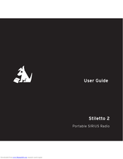 Sirius Satellite Radio SIRIUS STILETTO 2 User Manual