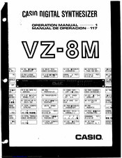Casio VZ-8M Operation Manual