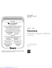Kenmore 116.23485C Use & Care Manual
