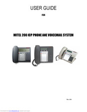 Mitel 200 User Manual