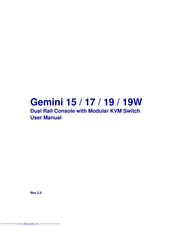Gemini 19 User Manual