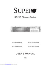 Supero SC213A-R720UB User Manual