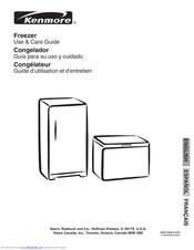 Kenmore Freezer Use & Care Manual
