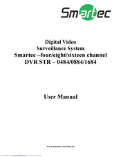 Smartec DVR STR - 1684 User Manual