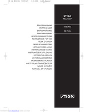 Stiga MULTICLIP PRO 50 Instructions For Use Manual