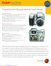 Kodak EasyShare Z740 Brochure