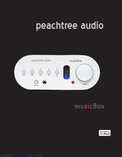 Peachtree Audio musicBox Owner's Manual