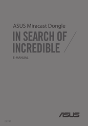 Asus Miracast Dongle User Manual