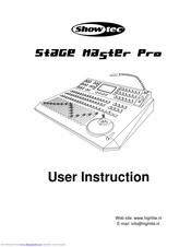SHOWTEC Stage Master Pro User Instruction