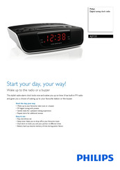 Philips AJ3123 Quick Manual