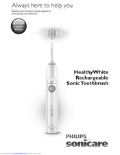 Philips Sonicare HealthyWhite Quick Manual