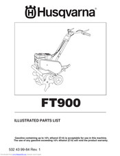 Husqvarna FT900 Illustrated Parts List