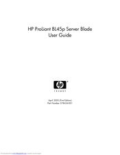 HP PROLIANT BL45P User Manual