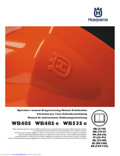 Husqvarna WB48Se Operator's Manual