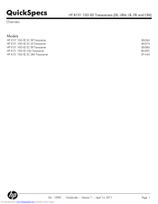 HP J8437A Quickspecs