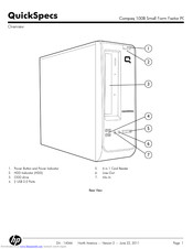 HP Compaq 100B Quickspecs