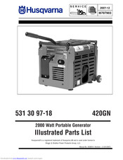 Husqvarna 420 GN Illustrated Parts List