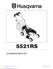 Husqvarna 5521RS Illustrated Parts List