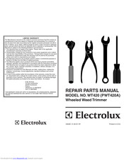 Electrolux WT420/PWT420A Repair Parts Manual