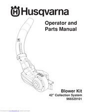 Husqvarna 966529101 Operator And Parts Manual