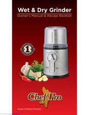 Chef Pro CPG501 Owner's Manual