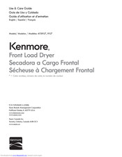 Kenmore 417.8112 Series Use & Care Manual