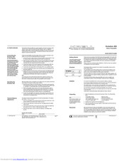 Krell Industries Evolution 202 Quick Setup Manual