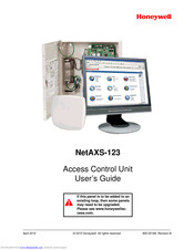 Honeywell NetAXS-123 User Manual