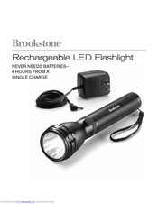 Brookstone Flashlight Radio User Manual