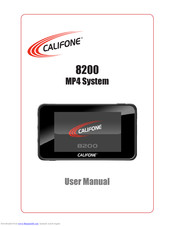 Califone 8200 User Manual