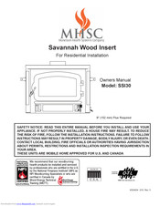 MHSC Savannah SSI30 Owner's Manual