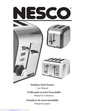 NESCO Stainless Steel Toaster User Manual