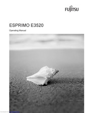 Fujitsu ESPRIMO E3520 Operating Manual