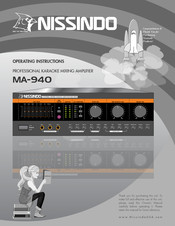Nisaando MA-940 Operating Instructions Manual