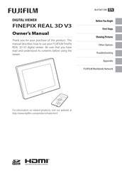 Fujifilm FINEPIX REAL 3D V3 Owner's Manual