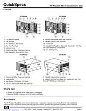 HP ProLiant ML570 Generation 3 Quickspecs