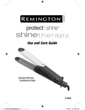 REMINGTON ShineTherapy S-4444 Use And Care Manual