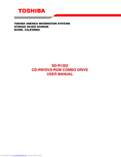 Toshiba SD-R1202 User Manual