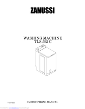 ZANUSSI TLS592C Instruction Manual
