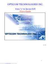 OPTICOM Vista VSL1630 User Manual