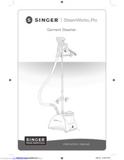 SINGER Garment Steamer Instruction Manual