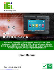 IEI Technology ICEROCK-08A-Z510 User Manual