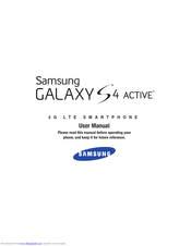 Samsung Galaxy S4 Smartphone User Manual
