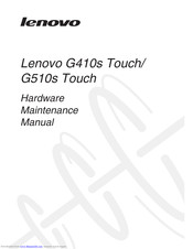 Lenovo G410s Touch Hardware Maintenance Manual