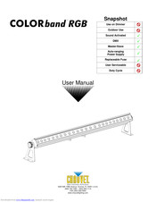 Chauvet COLORband RGB User Manual